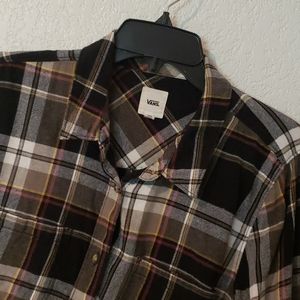 Vans women's plaid L